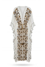 Load image into Gallery viewer, Ekru kaftan