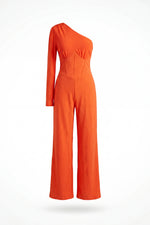 Load image into Gallery viewer, Orange Jumpsuit